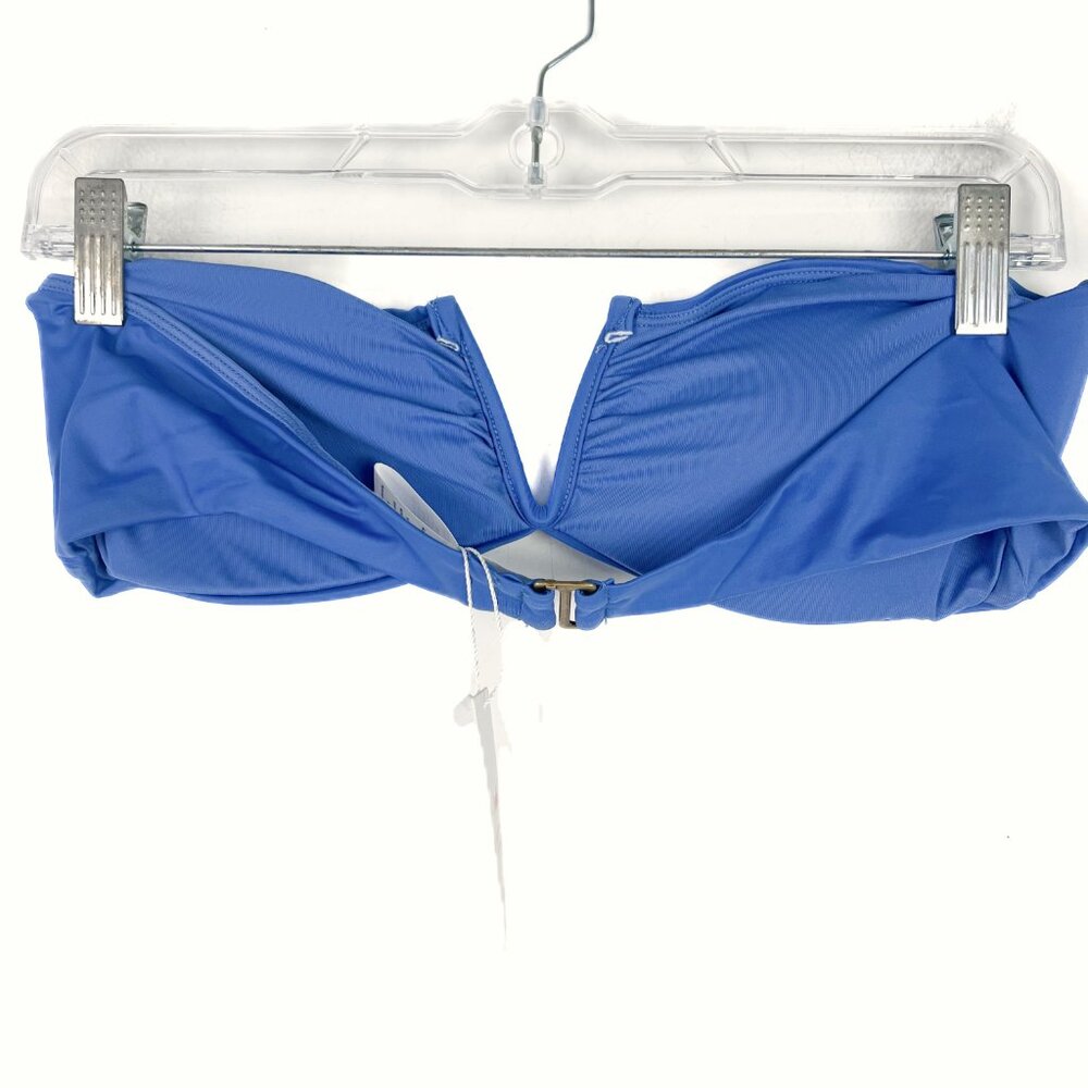 NWT Andie Swim The Scala Top Flat Strapless Horizon Blue Size Large L NEW - Picture 5 of 11